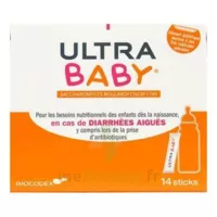 Ultra-baby Poudre Antidiarrhéique 14 Sticks/2g à Ustaritz