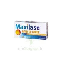 Maxilase Alpha-amylase 3000 U Ceip Comprimés Enrobés Maux De Gorge B/30 à Ustaritz