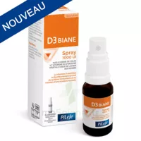 Pileje D3 Biane Spray 1000 Ui - Vitamine D Flacon Spray 20ml à Ustaritz