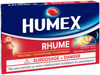 Humex Rhume Comprimés Et Gélules Plq/16 à Ustaritz