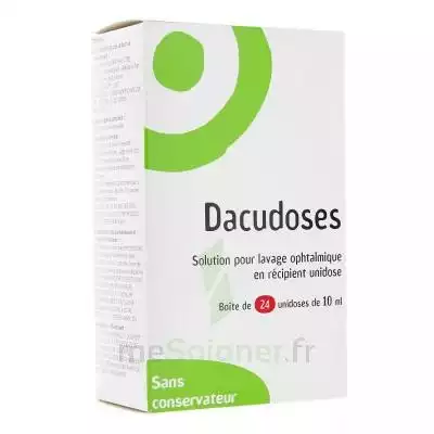 Dacudoses Solution Pour Lavement Ophtalmologique 24unid/10ml à Ustaritz