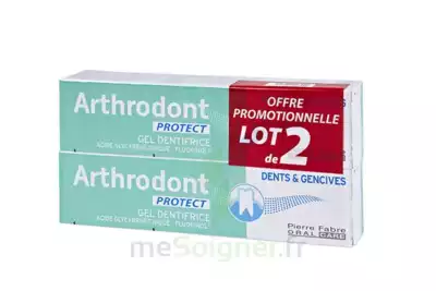 Pierre Fabre Oral Care Arthrodont Protect Dentifrice Lot De 2 X75ml à Ustaritz